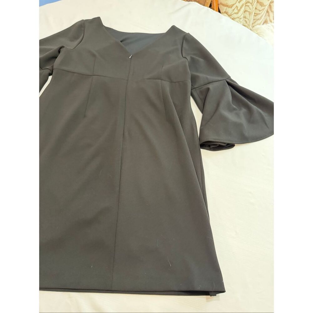 NWT Betsey Johnson Black Bell Sleeve Dress Women’s Plus Size 14W New - Picture 9 of 11